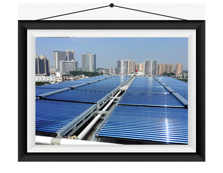 太陽能熱水工程-真空管太陽能采暖