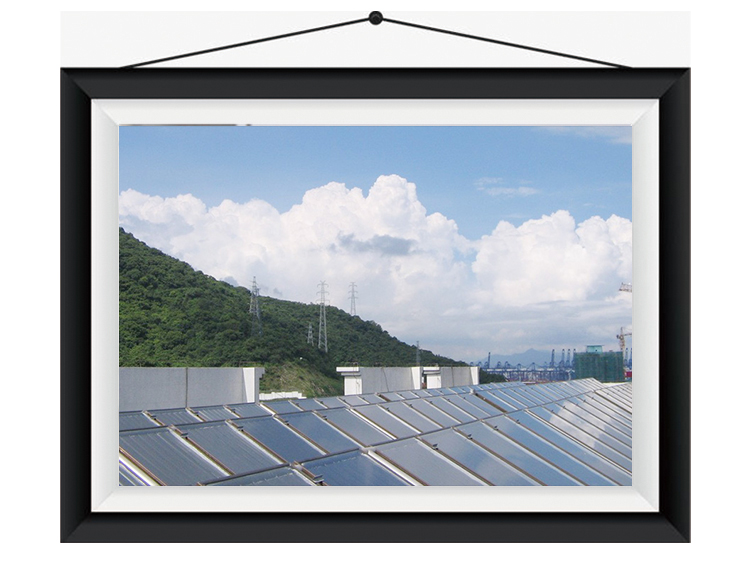 太陽能熱水工程-電子工廠宿舍
